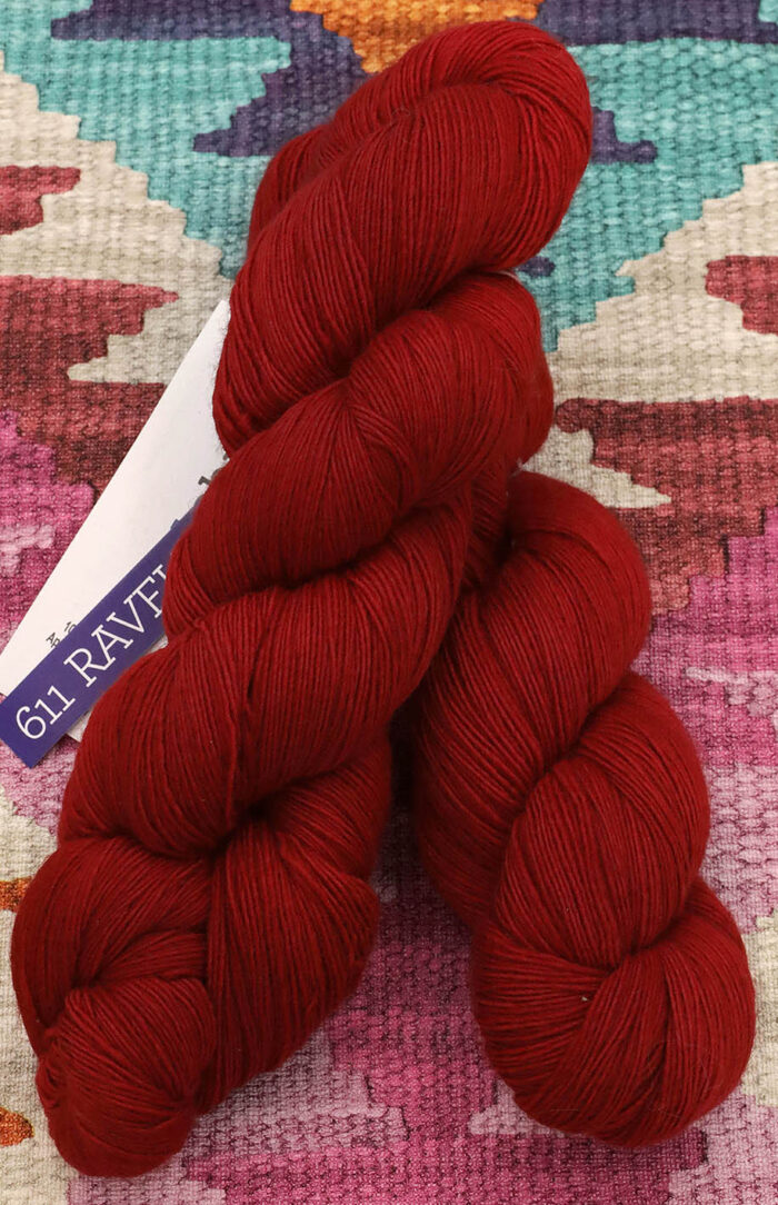 MALABRIGO Lace (611) Ravelry Red
