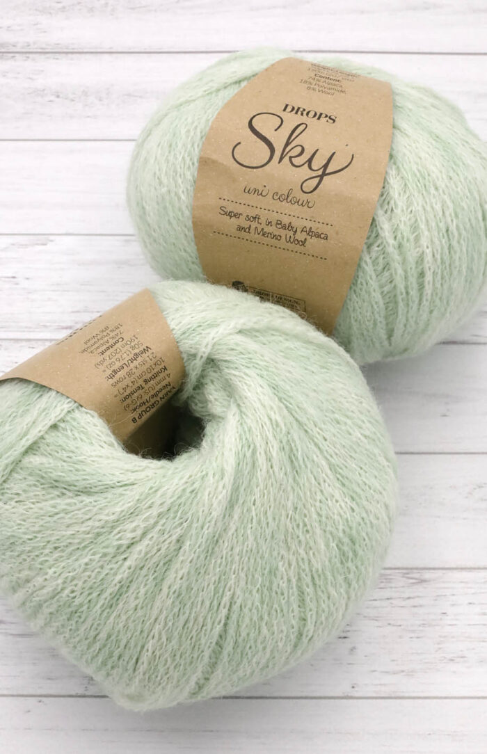 DROPS Sky (30) lody pistacjowe